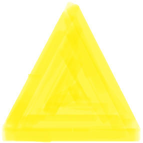 triangulo amarillo
